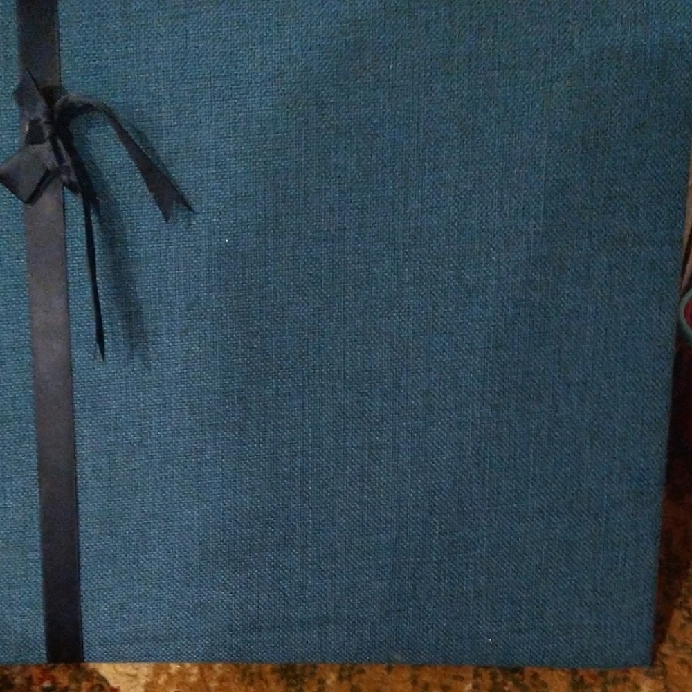 Stylish Blue Photo Album Photos & Keepsakes Shower Wedding Baby 🍼
